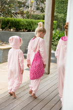 Load image into Gallery viewer, Pretty Pink All-in-one Towel Suits